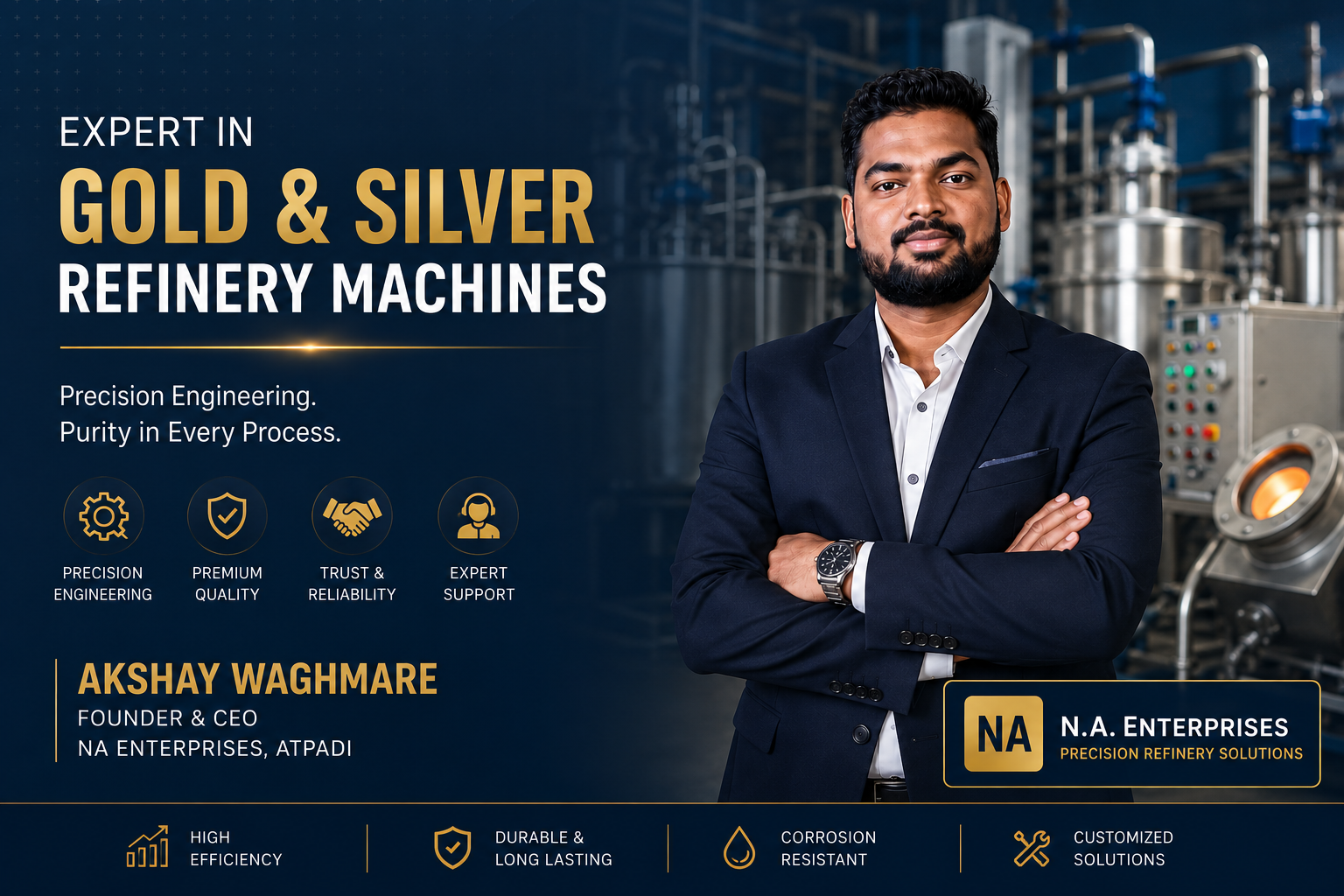 Gold Refinery Machine